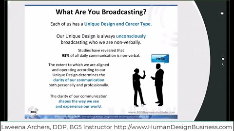 What Are You Broadcasting? Human Design System Intro to BG5 - Human Design Business Basics