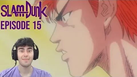 SAKURAGI SUBBED IN?! | Slam Dunk REACTION | Ep 15