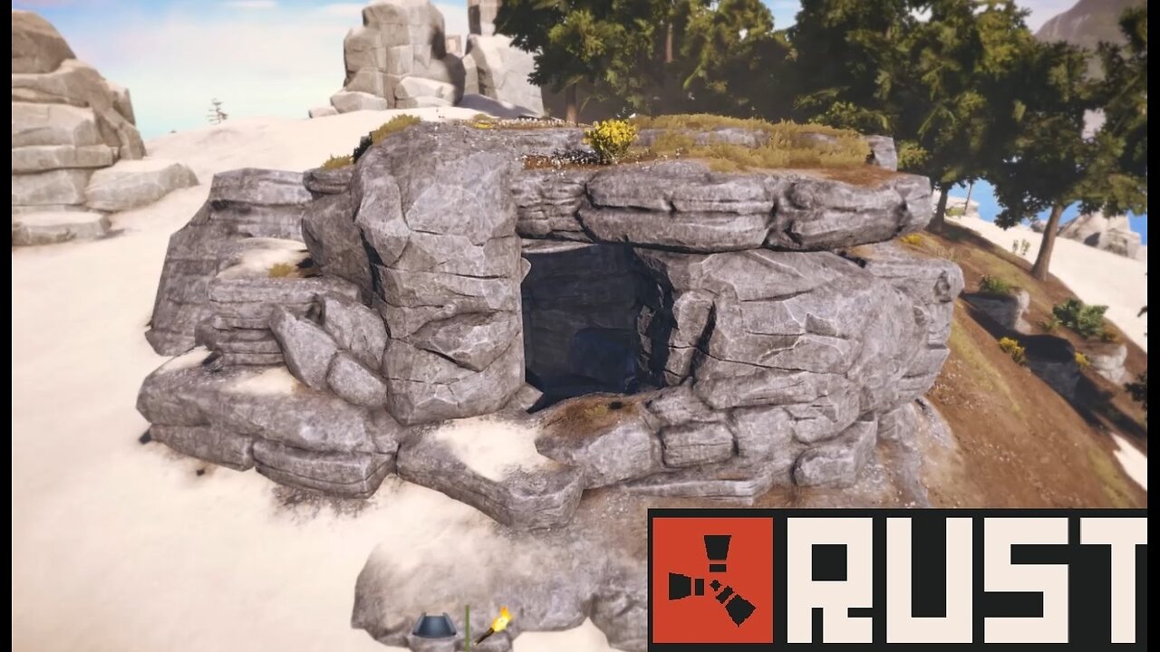 Solo Rust Cozy Cave Base - Fall Asleep to Rust w/ LoFi Music