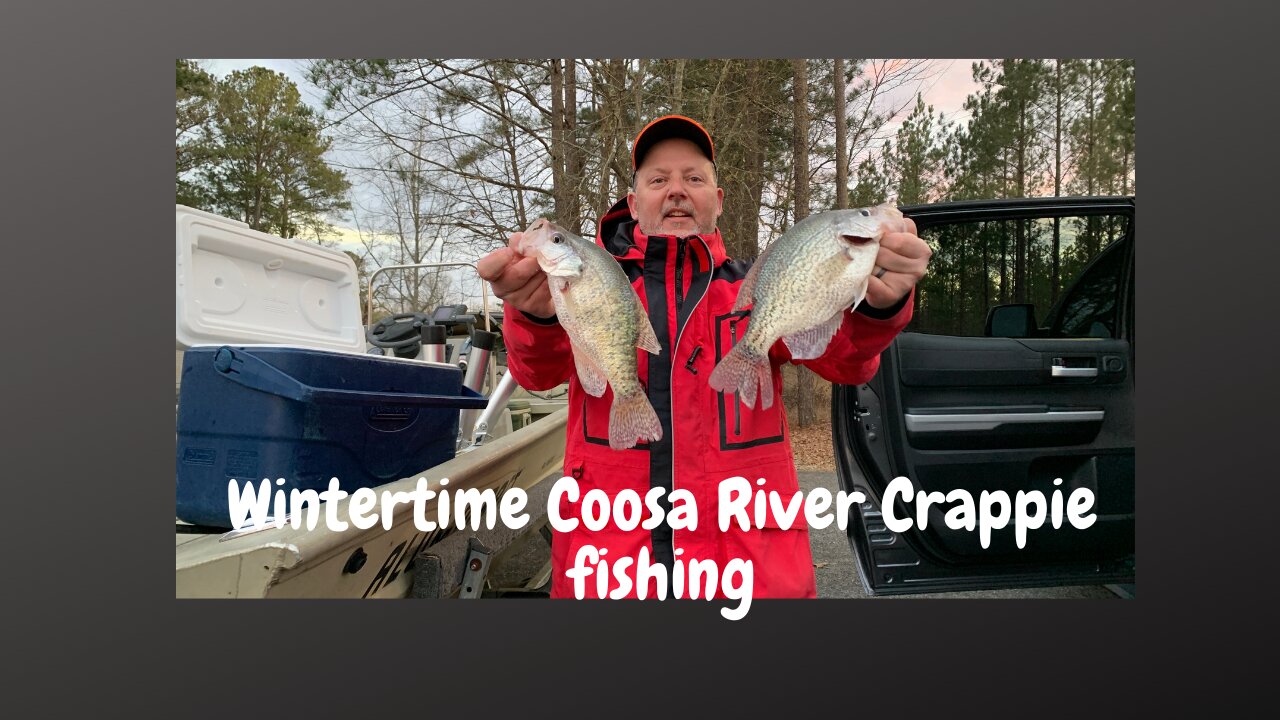 Wintertime Coosa River Crappie Fishing(Catch, Clean & Cook)