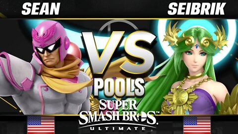 Sean (Captain Falcon) vs. Seibrik (Palutena) - Ultimate Pools - SC United