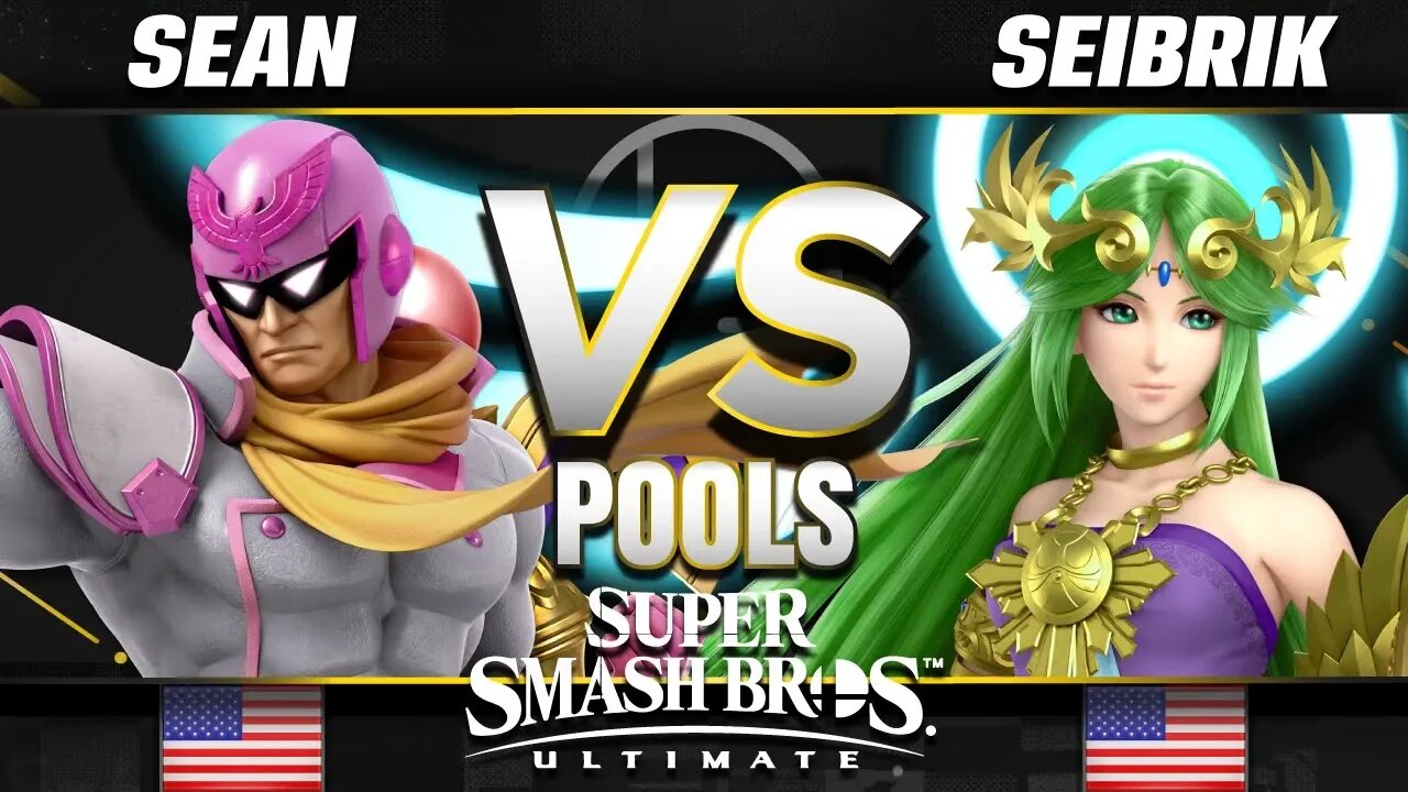 Sean (Captain Falcon) vs. Seibrik (Palutena) - Ultimate Pools - SC United