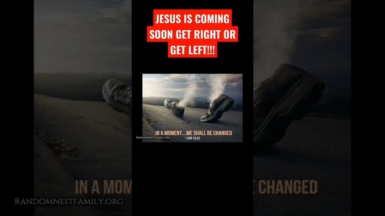 The RAPTURE Could Happen Tomorrow Are You Ready For Jesus? #shorts #rapture #jesus