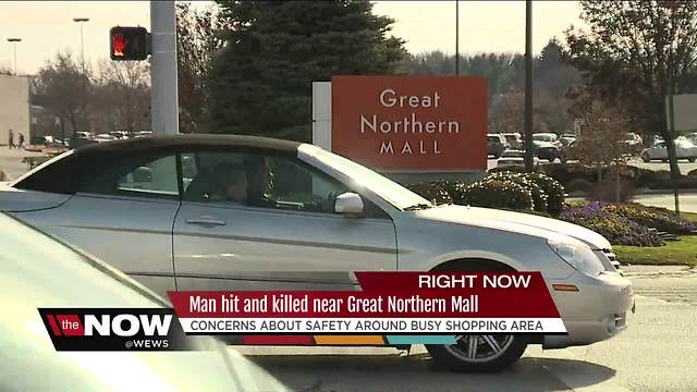 North Olmsted man hit, killed crossing the street near Great Northern Mall