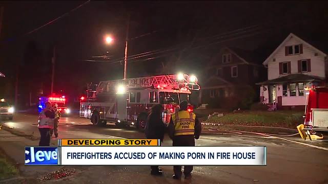 Fire chief: Two Akron firefighters on paid leave for allegedly making porn at fire station