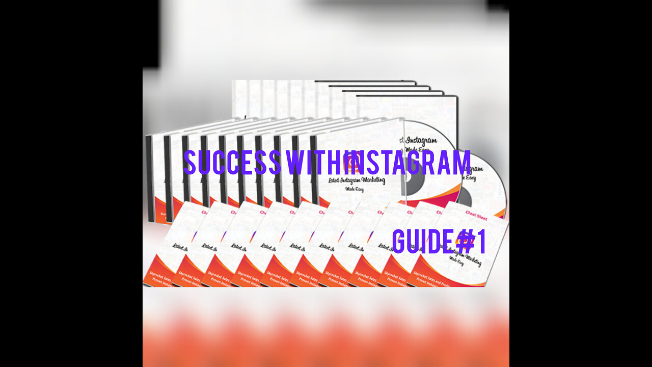 Success with Instagram -guide#1