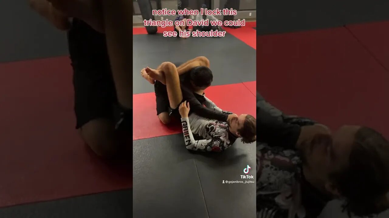 How to make triangles tighter #martialarts #mma #bjj