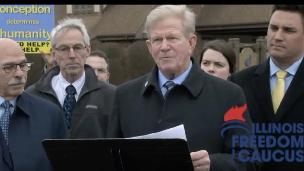 Illinois Freedom Caucus Pro Life Press Conference 3.28.23