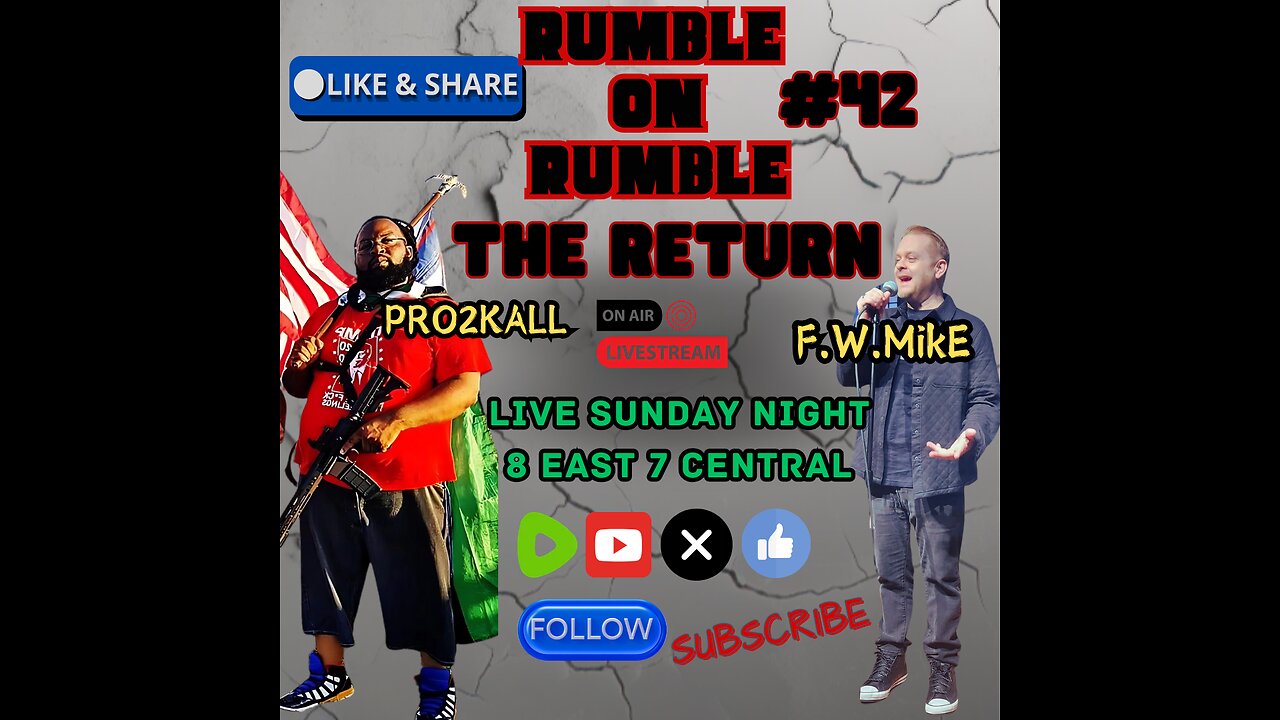 RUMBLE on RUMBLE #42 THE RETURN!