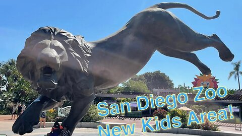 Travel VLOG | The San Diego Zoo Just Opened A New Children's Zoo And It's Amazing!