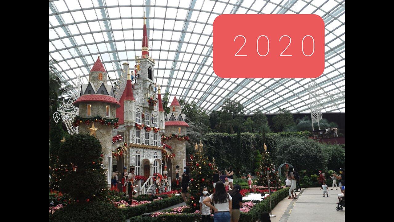 Christmas @ Flower Dome Garden by the Bay