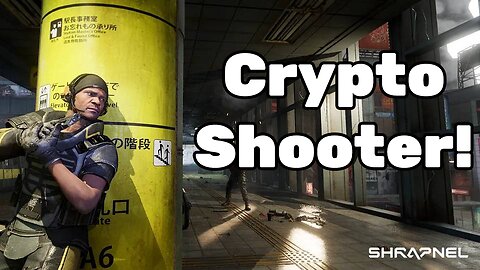 Bottom 1% player! Shrapnel crypto gameplay!