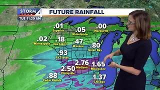 Cloudy with showers and afternoon thunderstorms