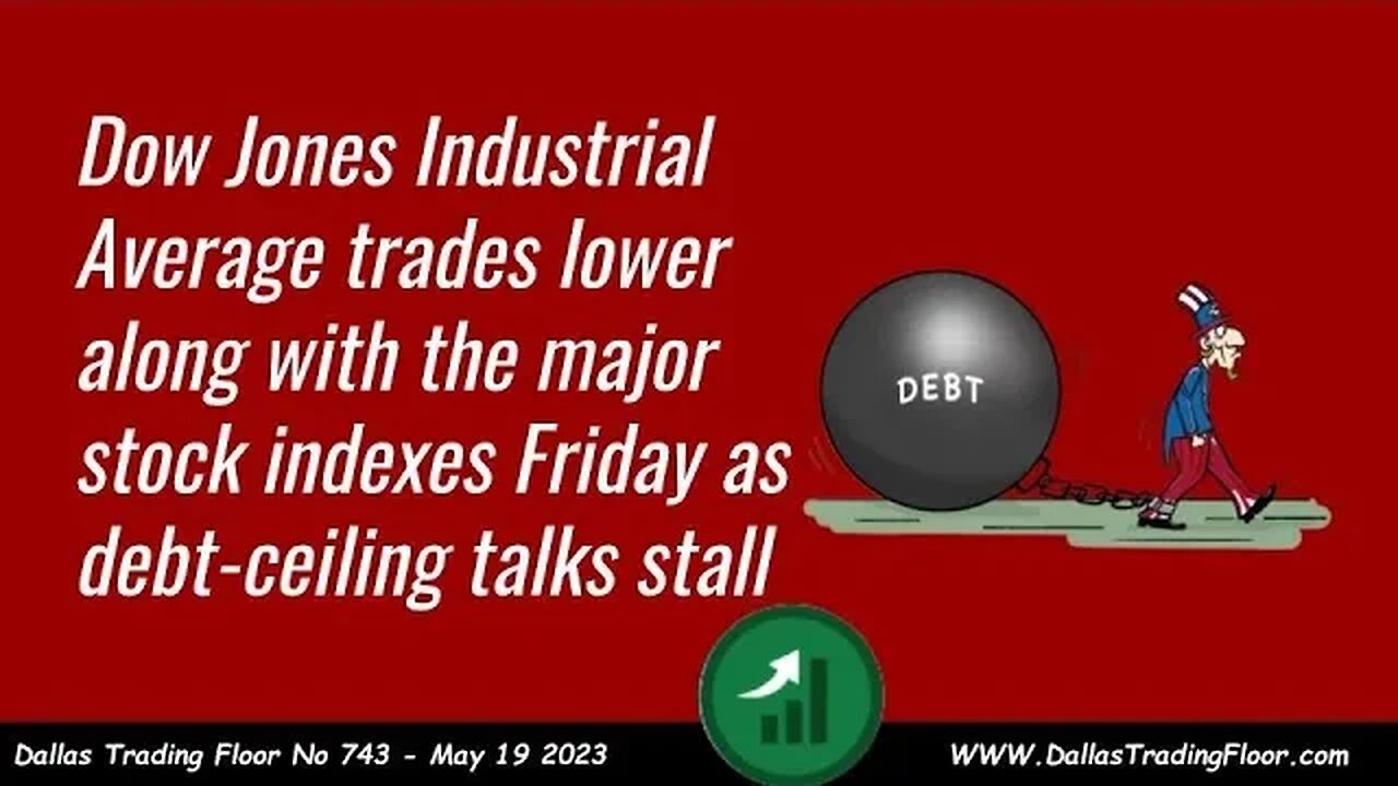 Dow Jones Industrial Average trades lower Friday