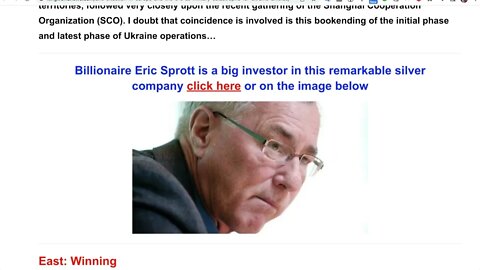 🟨 King World News : 隨著烏克蘭軍事災難的展開，歐洲和美國的嚴峻局勢 🟨