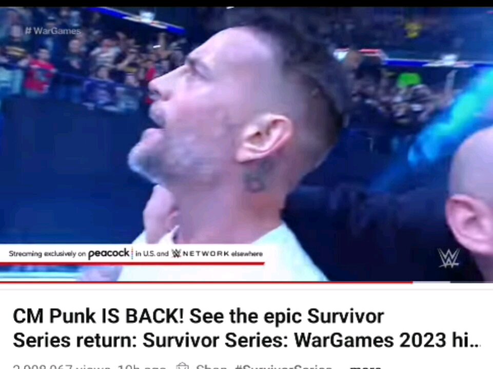 CM PUNK BACK IN WWE!!!