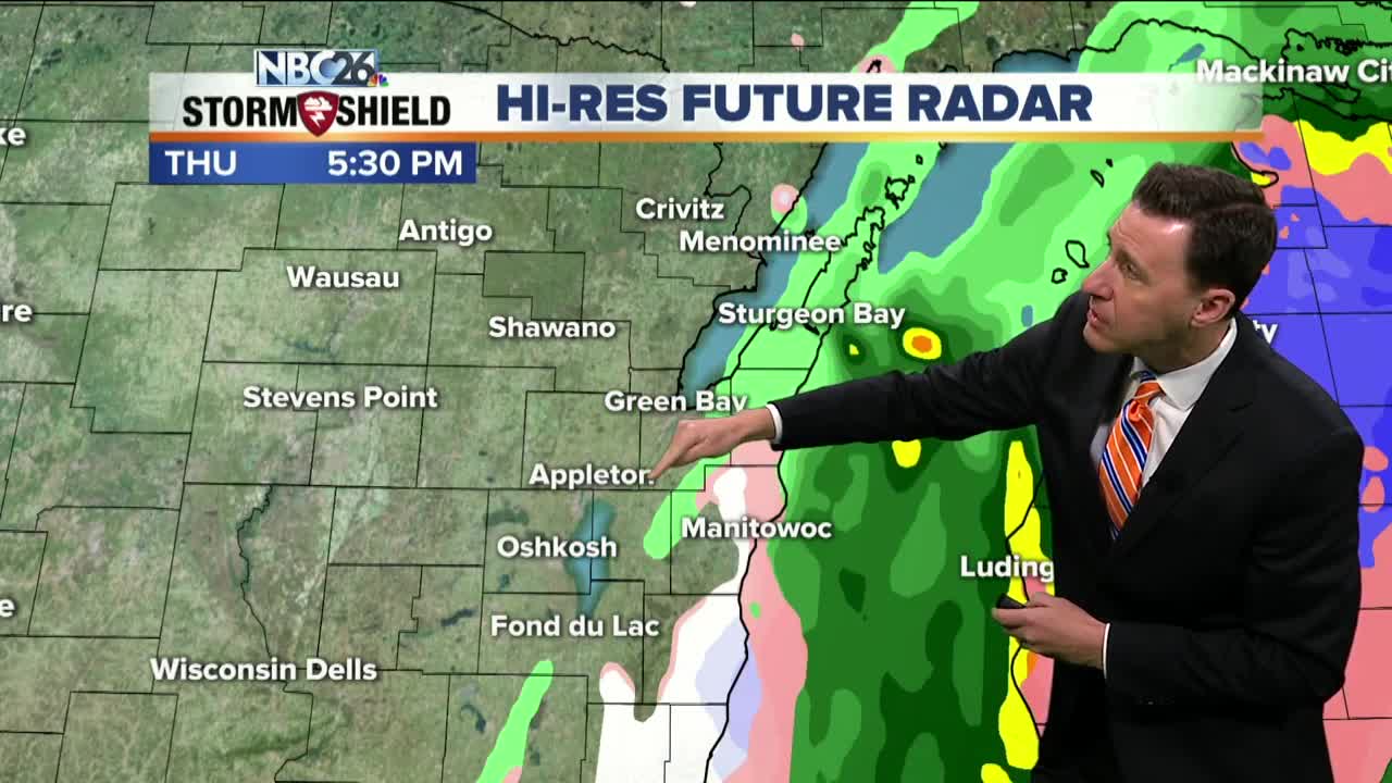 Michael Fish's NBC26 weather forecast