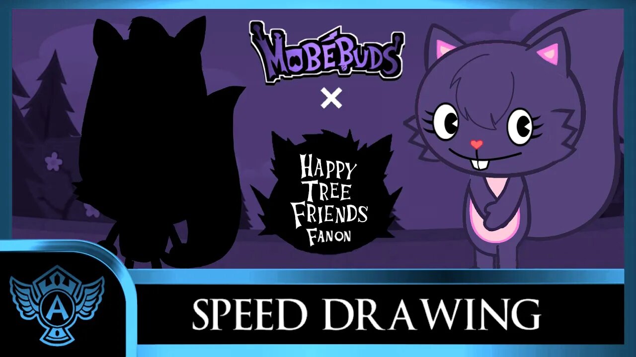 Speed Drawing: Happy Tree Friends Fanon - Milky Way | Mobebuds Style