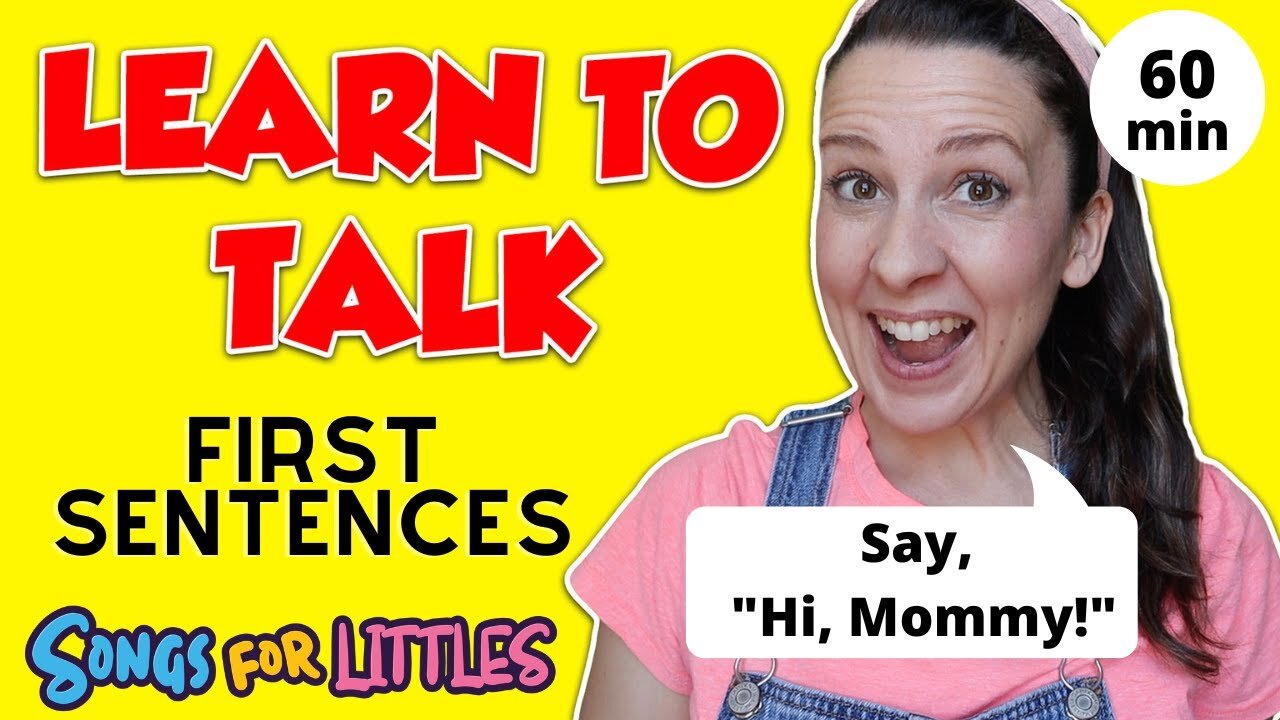 Learn how to talk with teacher Rachel - Video for toddlers