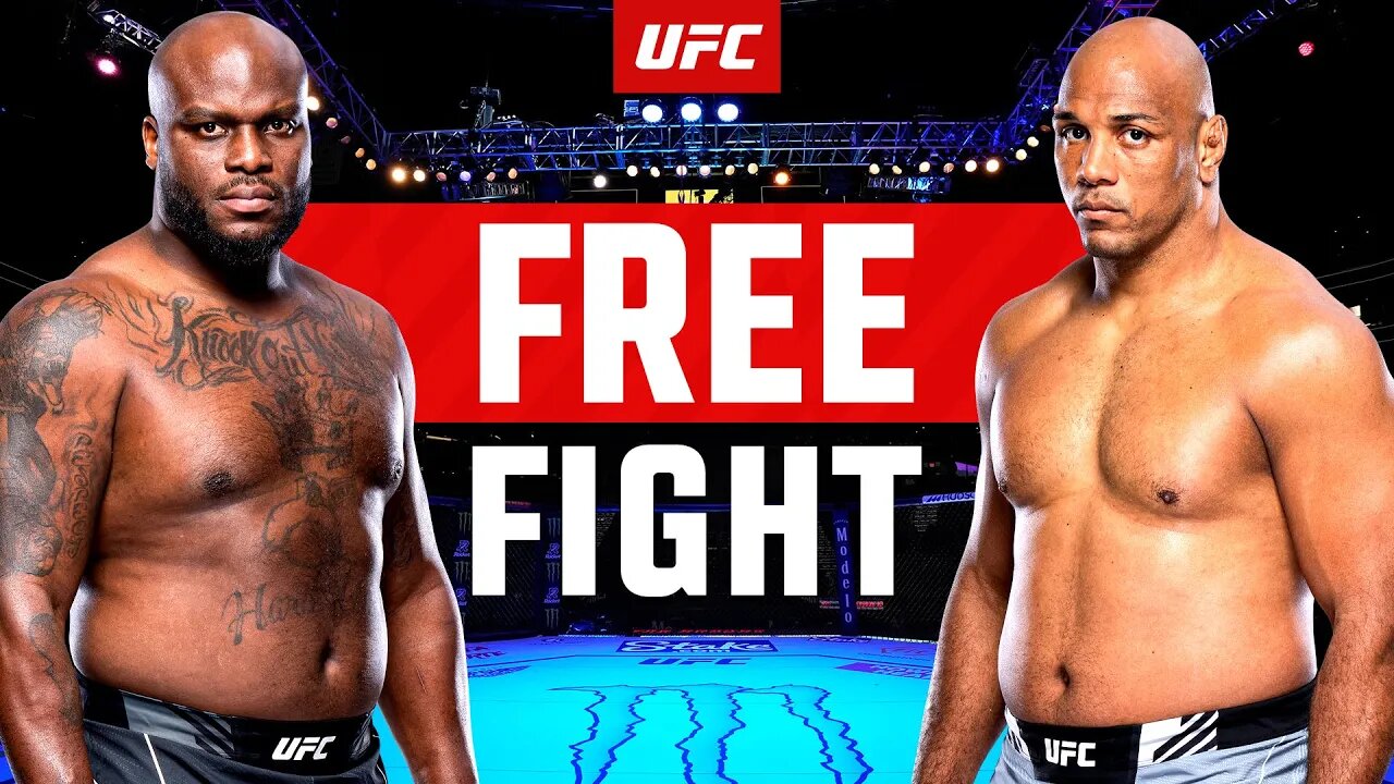 Derrick Lewis vs Marcos Rogerio de Lima | FREE FIGHT | UFC São Paulo