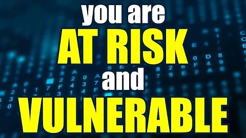 YOU ARE in Immediate DANGER- Take Action NOW!