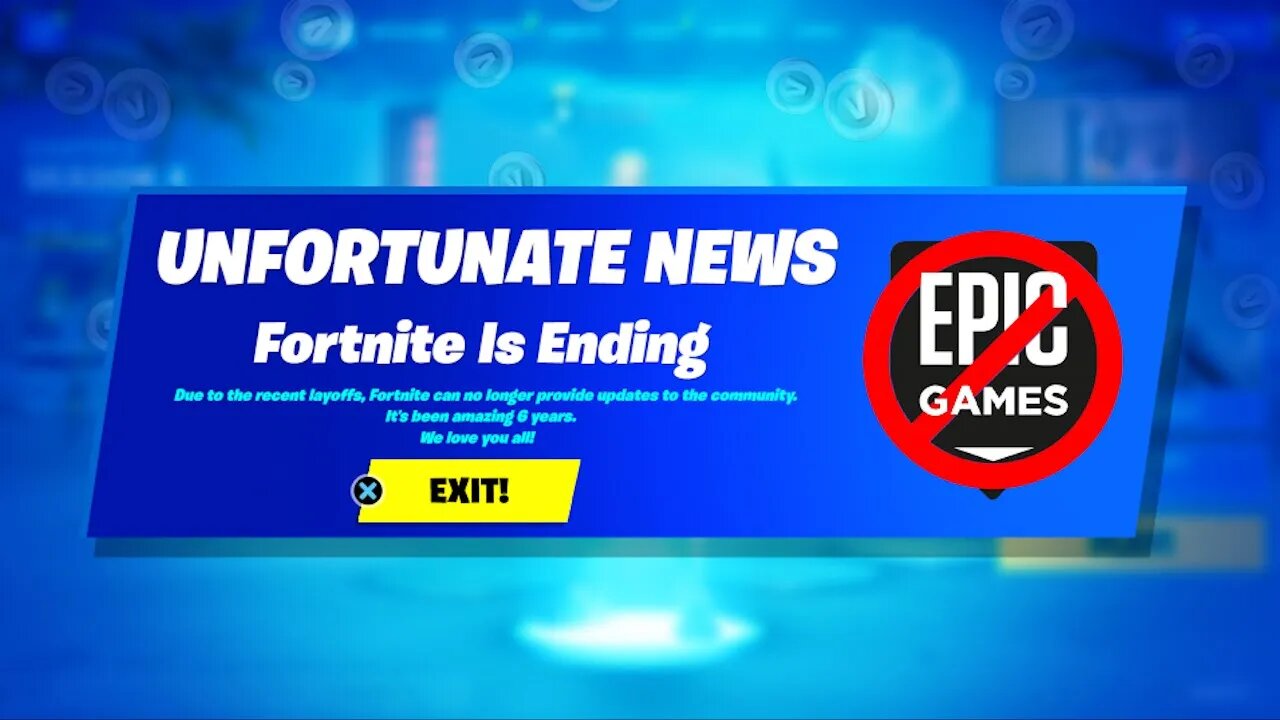The End Of Fortnite
