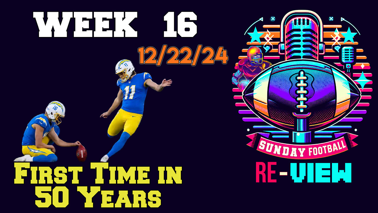 Chargers Do the First Free Kick in 50 Years | Week 16