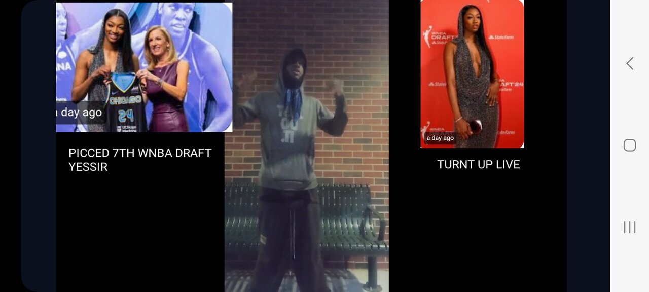 ANGEL REESE BLACC SUCCESS TURNT DRAFTED 7TH OVA ALL LITTY IG LIVE💪🏾🔵
