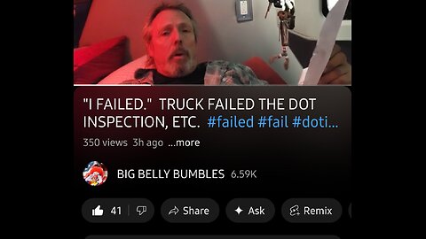 DEVASTATING NEWS! FIRST TO TIME FAIL A DOT INSPECTION ON A TRUCK EVER!