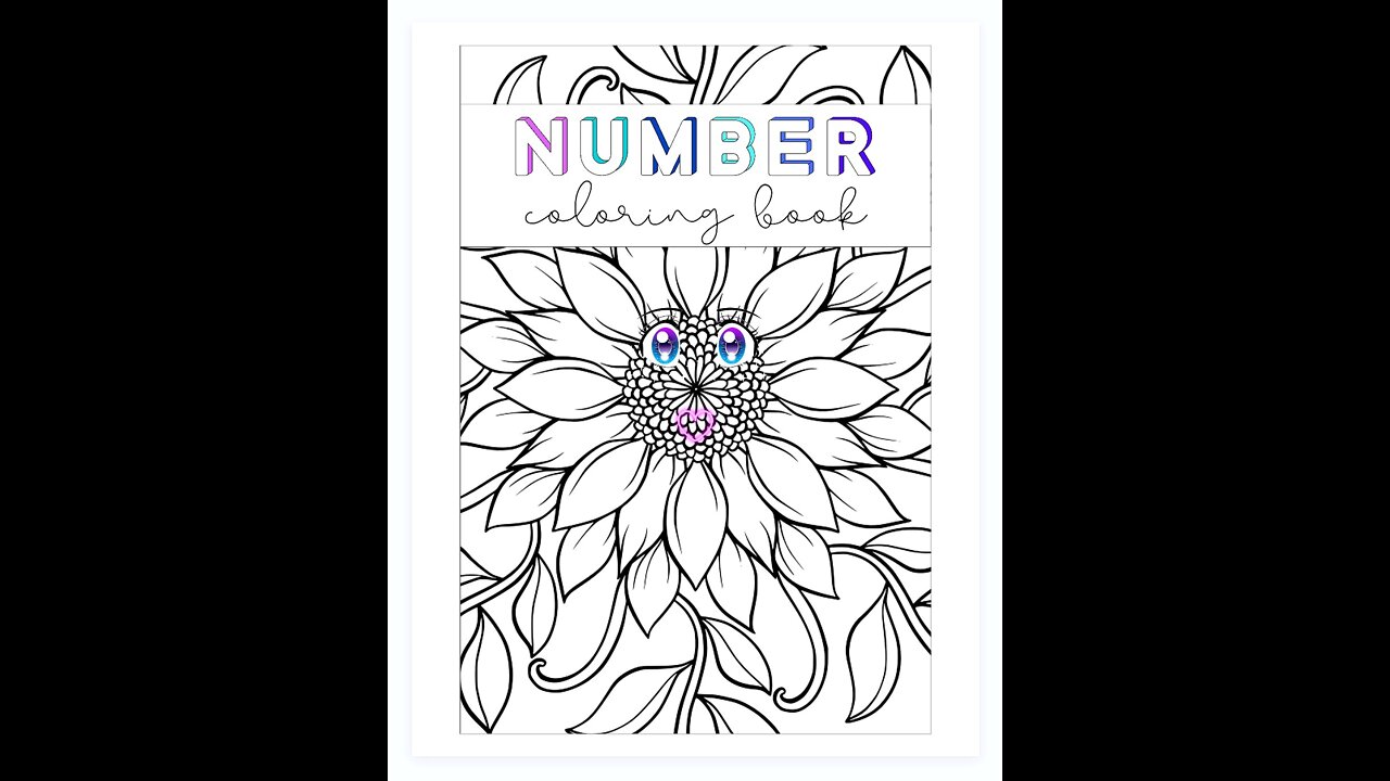 Numbers Mandala Coloring Book