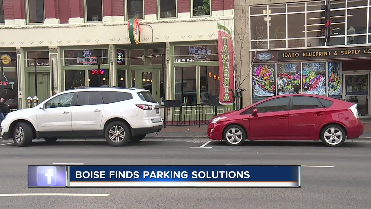 City of Boise finds parking solutions