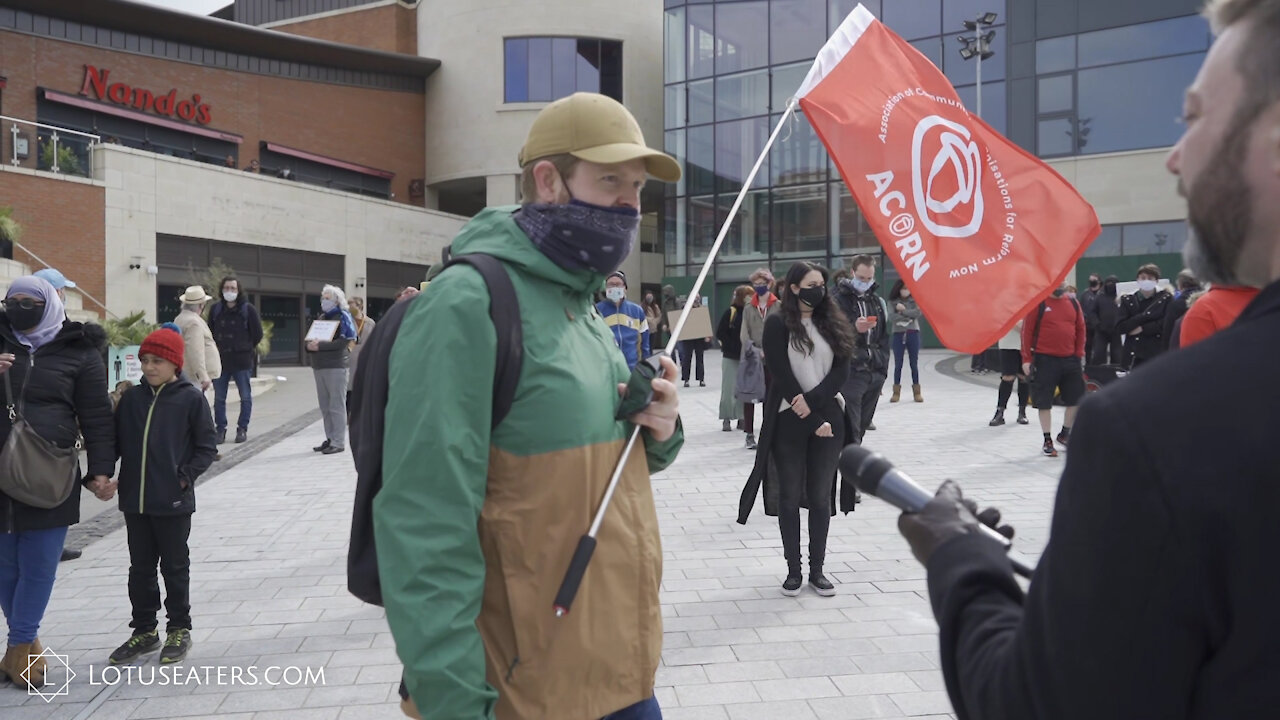 Interviewing the Swindon Kill The Bill Protesters