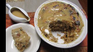 New Orleans Bread Pudding Bourbon Sauce