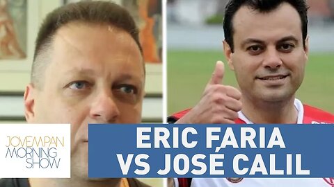 Jornalistas esportivos Eric Faria e José Calil se estranham no Twitter