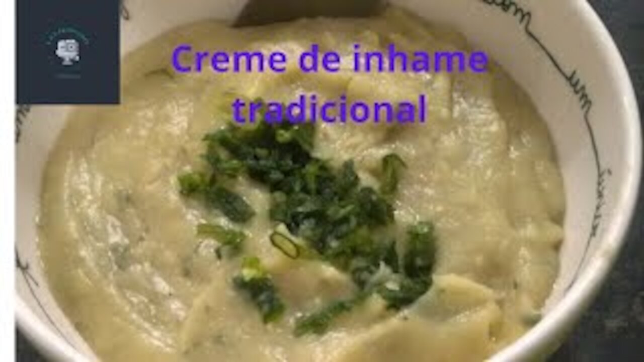 Creme de inhame