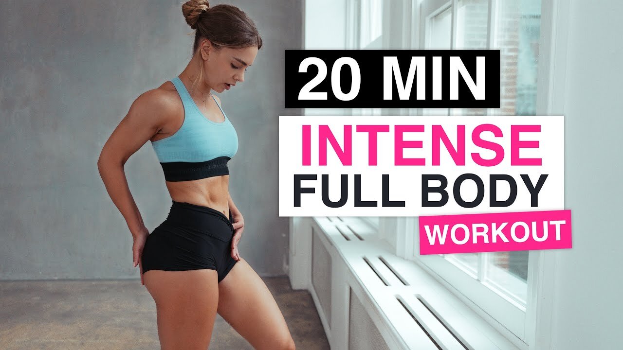 Intense HIIT workout to lose weight - 20 min