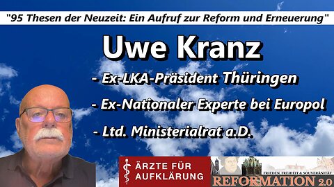 Uwe Kranz, Ex-LKA-Präsident von Thüringen (Reformation 2.0 in Wittenberg)