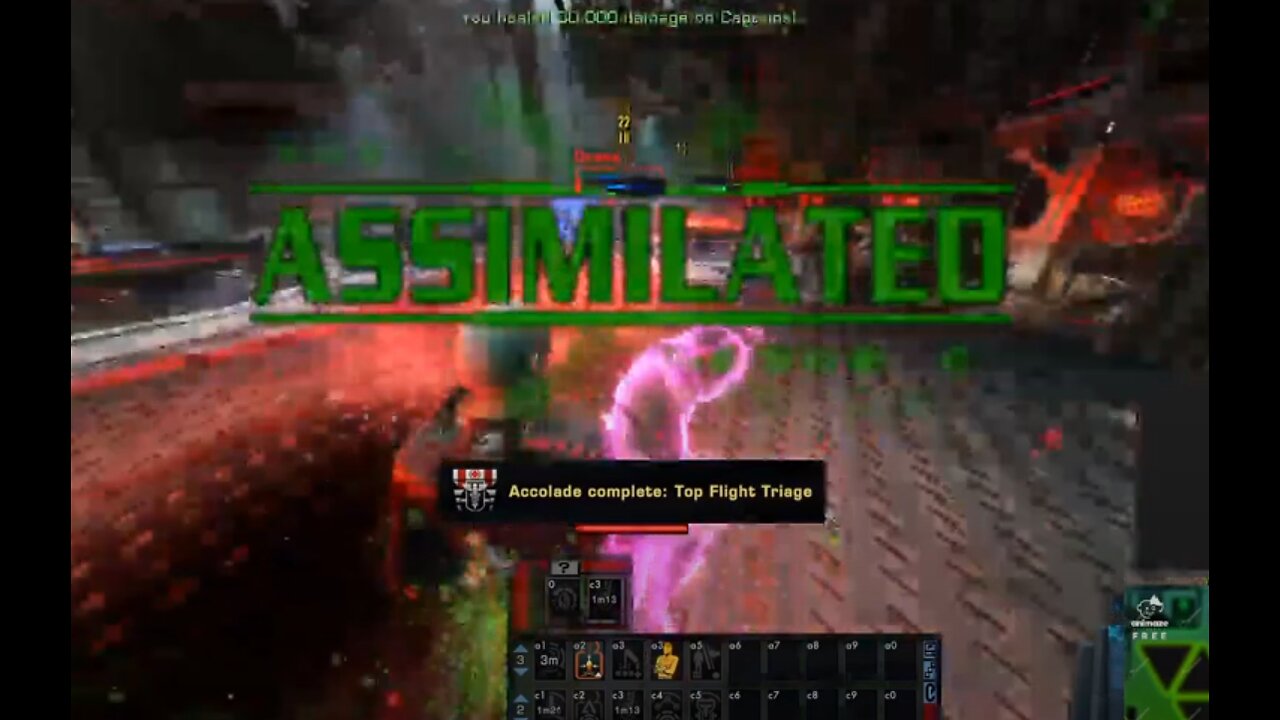 Liberated Borg, Delta Recruit, Playing Taking by Surprised, Short Video.
