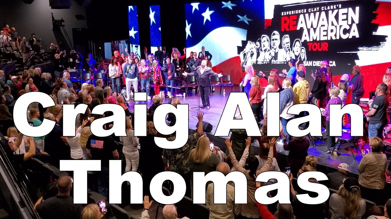 CRAIG ALAN THOMAS - Sings "The Battle Hymn of The Republic!"