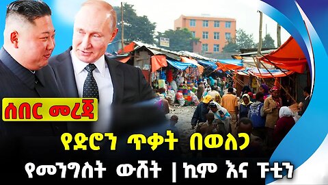 የድሮን ጥቃት በወለጋ❗️የመንግስት ውሸት❗️ኪም እና ፑቲን ሊገናኙ ነው❗️#ethiopia #news #ethiopiannews || News Sep 5 2023