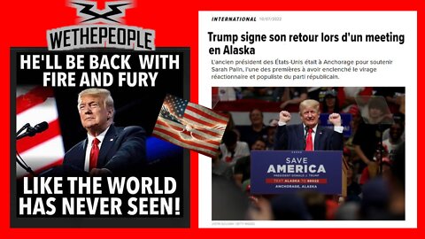 USA / D.TRUMP signe son grand retour (Anchorage ce 09.07) Hd 720