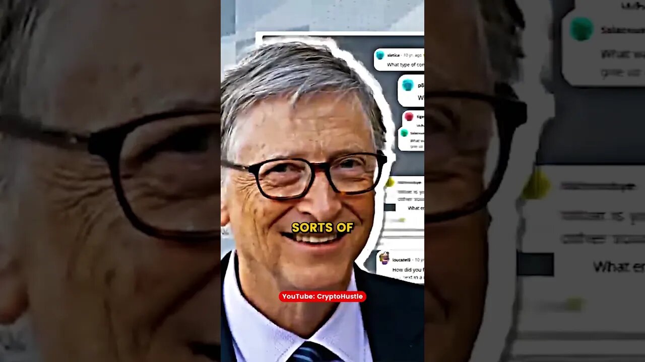 First Time Interacting with Bitcoin after Bill Gates AMA