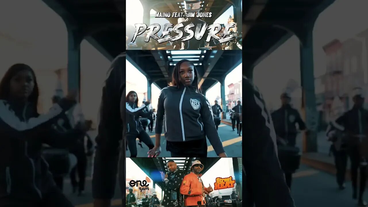 MAINO + JIM JONES PRESSURE VIDEO OUT NOW - FILMED BY STREET HEAT TV #SHORTS #MAINO #JIMJONES