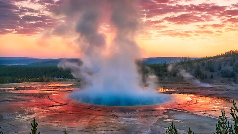 Yellowstone Volcano phenomenon