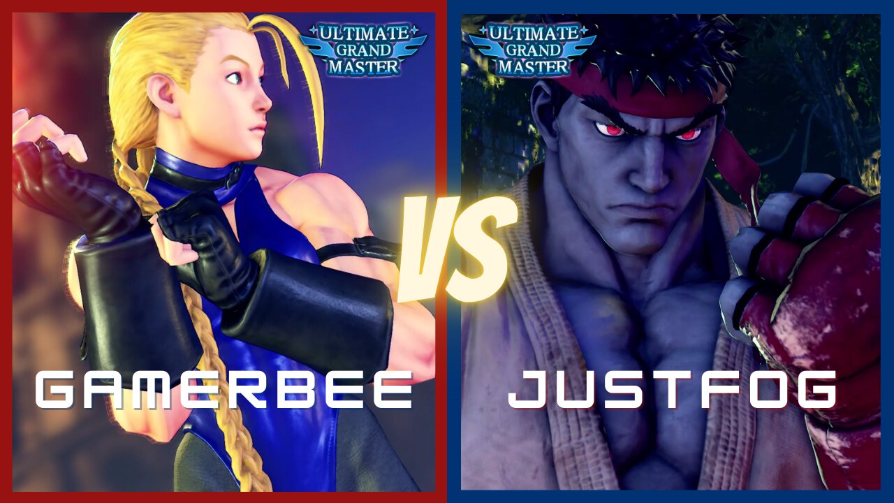 SFV CE 🌟 Gamerbee (Cammy) vs Justfog (Ryu) FT2 🌟 SF5