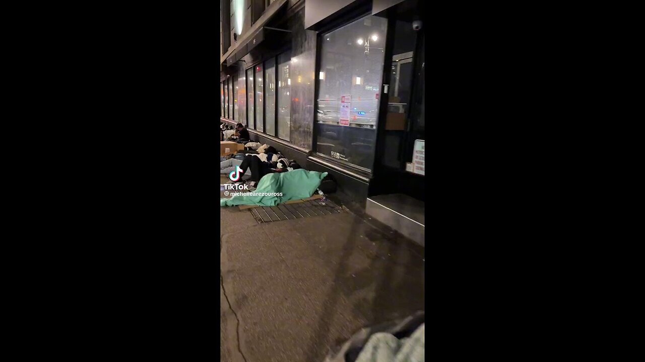 End Wokeness Illegal immigrants are camping out on the streets of Midtown Manhattan: