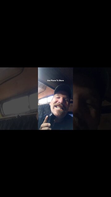 Using Phone As A Mirror. #vanlife #shortsvideo