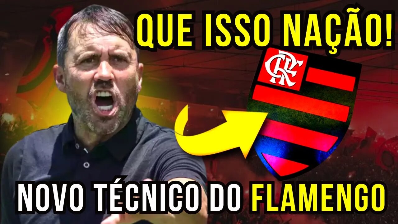 MINHA NOSSA! EDUARDO COUDET É O NOVO TÉCNICO DO FLAMENGO VÍTOR PEREIRA DEMITIDO DO FLAMENGO