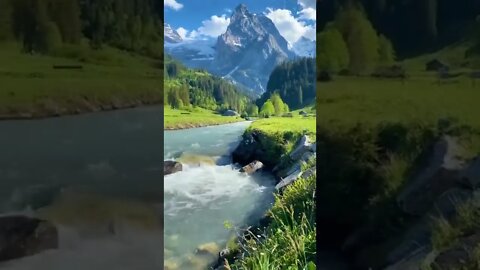 ОБАЛДЕННАЯ ШВЕЙЦАРИЯ 🇨🇭 / долина Розенлау #Nashvi #swiss #shorts
