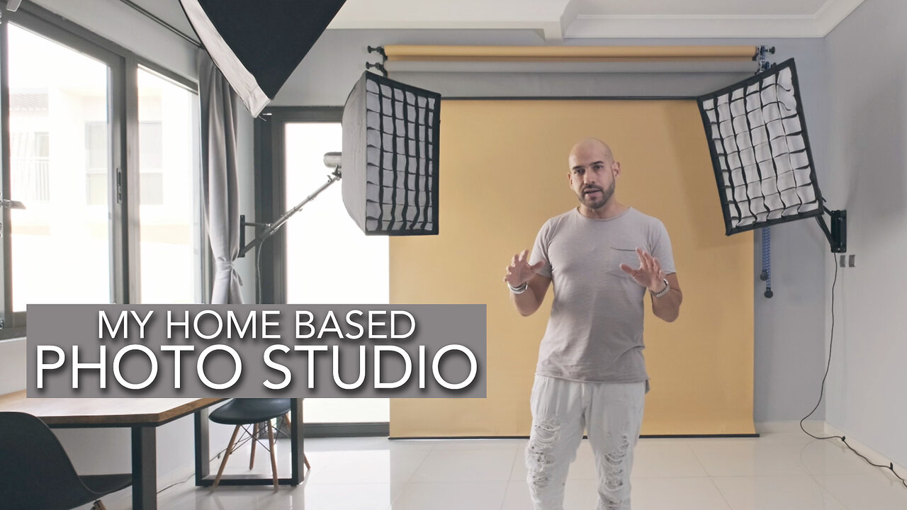 Create your Home Photography Studio: tips and results